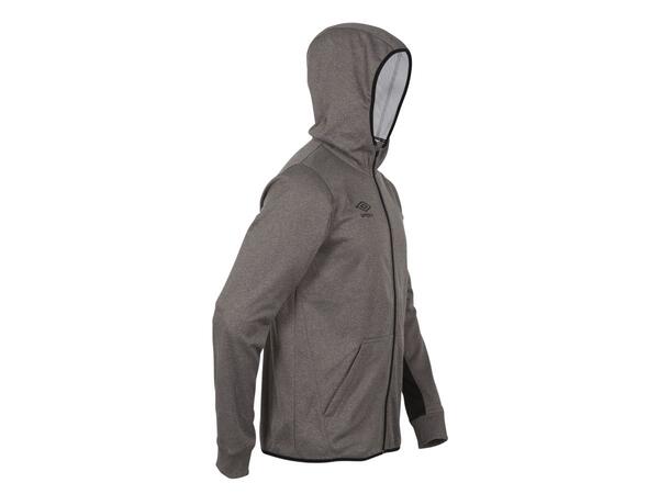 UMBRO Core Tech Hood Zip 19 Mørk grå XXL Treningsjakke med hette i polyester 